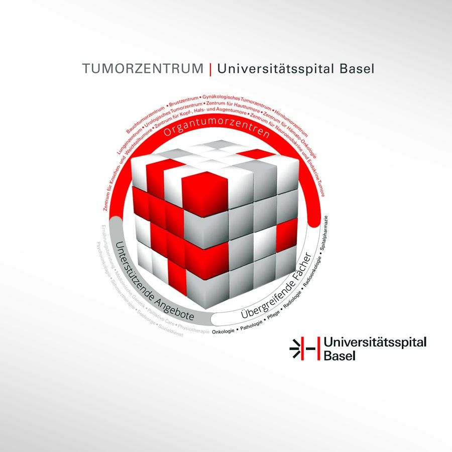 Grafikdesign, Infografik für das Tumorzentrum Universitätsspital Basel