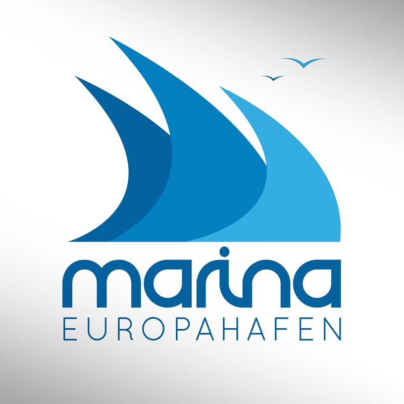 Logo Beispiel des Logodesigns Marina Europahafen Bremen 